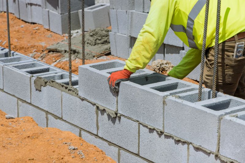 Block Foundation Installation in Nashua, NH