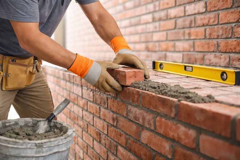 Brick Fence Installation in Worcester, MA