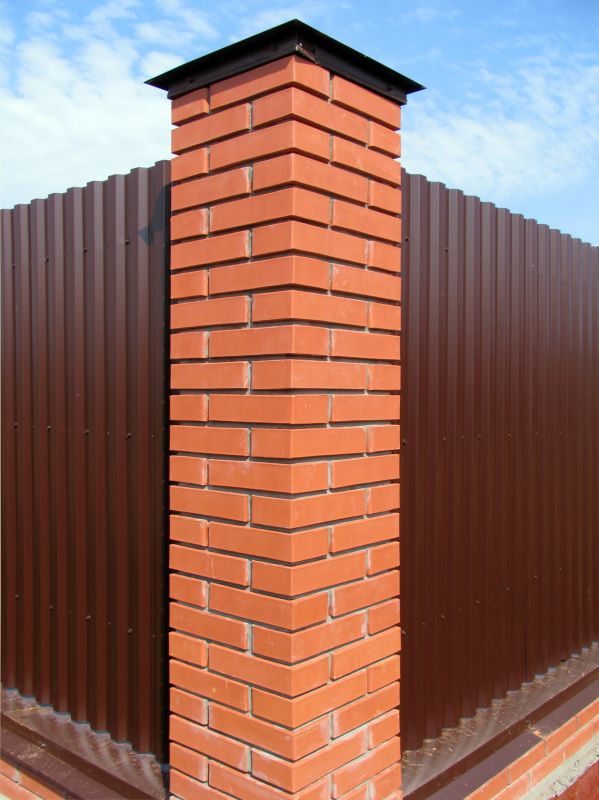 Brick Fence Installation in Boston, MA