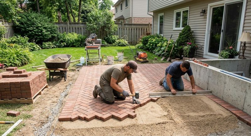 Brick Flooring Installation in Worcester, MA