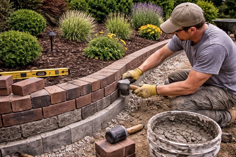 Brick Hardscape Installation in Fairfield County, CT