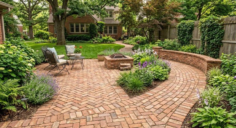 Brick Landscaping Installation in West Hartford, CT