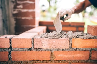 Brick Pillar Installation in Medina, OH