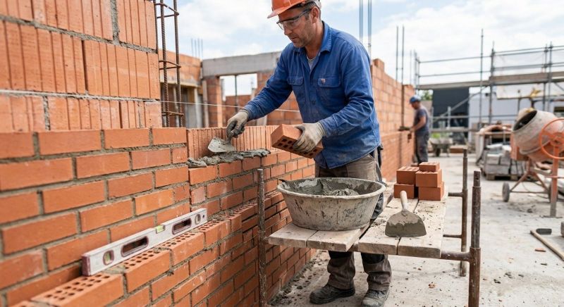 Brick Pillar Installation in Cleveland, OH