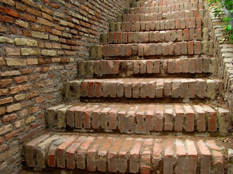 Brick Stairs Installation in West Hartford, CT