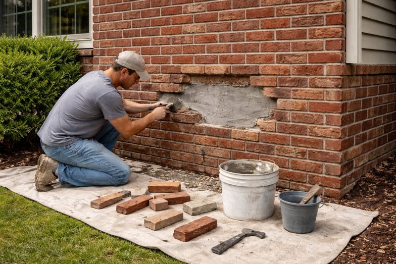 Brick Veneer Siding Installation in Santa Rosa, CA