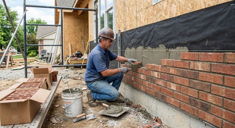 Brick Veneer Siding Installation in Santa Rosa, CA
