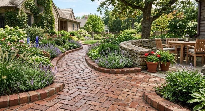 Brick Walkway Installation in Boston, MA