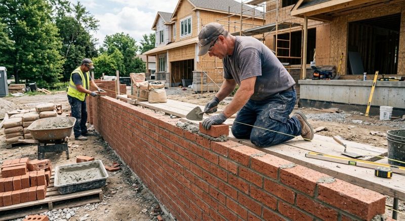 Brick Wall Construction in Boston, MA