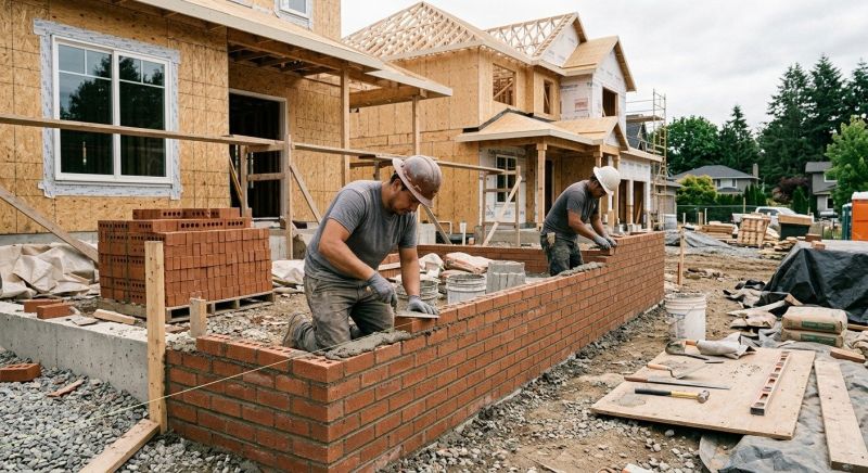 Brick Wall Installation in Boston, MA
