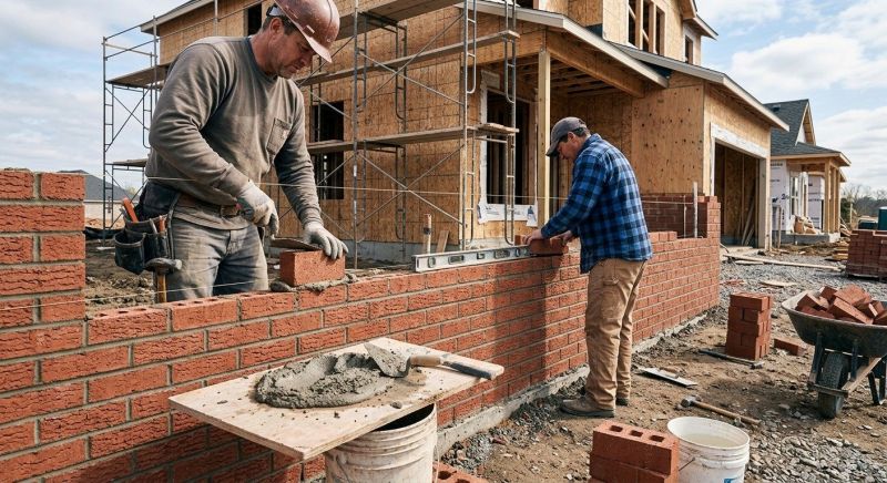 Brick Wall Installation in Stamford, CT