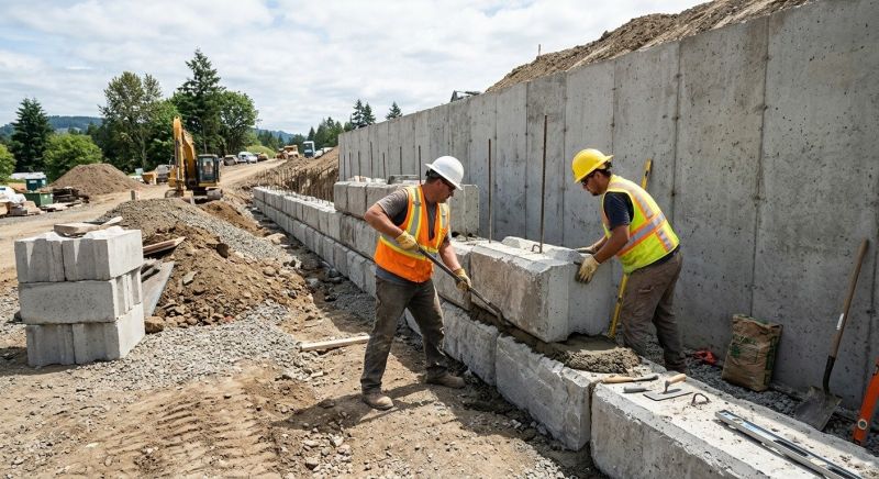 Concrete Blocks Installation in Worcester, MA