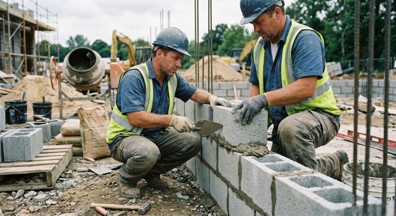 Concrete Blocks Installation in Fairfield County, CT