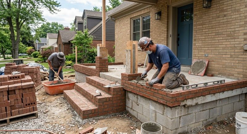 Deck Masonry Installation in Norwalk, CT