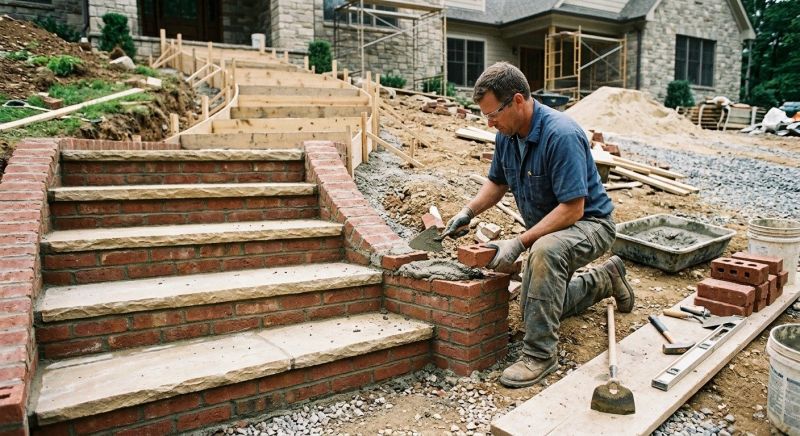 Masonry Steps Installation in Norwalk, CT