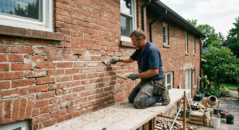 Masonry Tuckpointing in Cleveland, OH