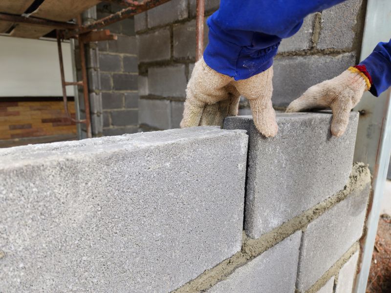 Masonry Wall Installation in West Hartford, CT