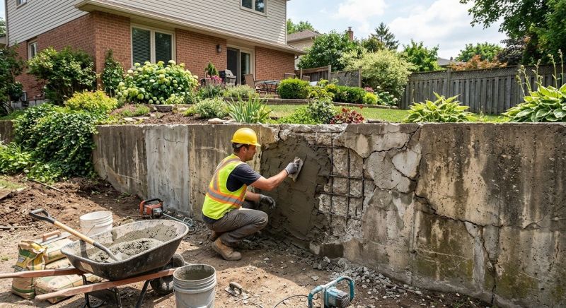 Retaining Wall Repair in Cleveland, OH
