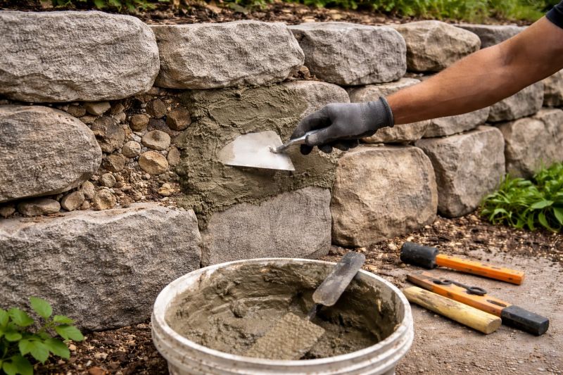 Stone Column Repair in Cleveland, OH