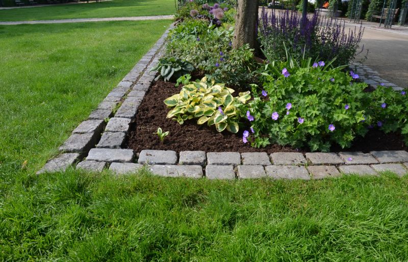Stone Edging Installation in Worcester, MA