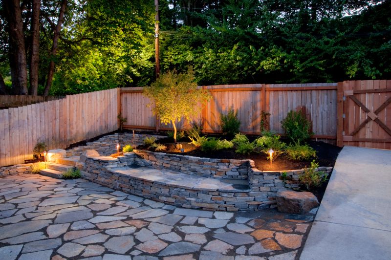 Stone Edging Installation in Worcester, MA
