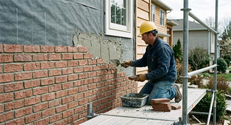 Thin Brick Installation in Napa, CA